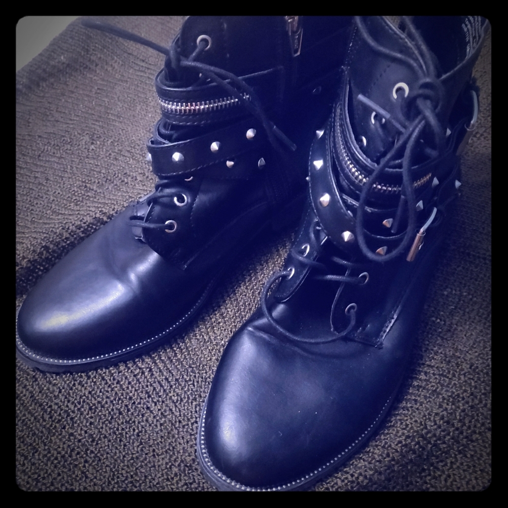 Black booties
